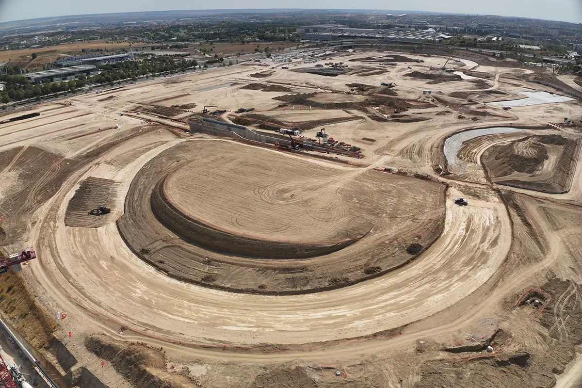 Obras de MADRING en un circuito sostenible