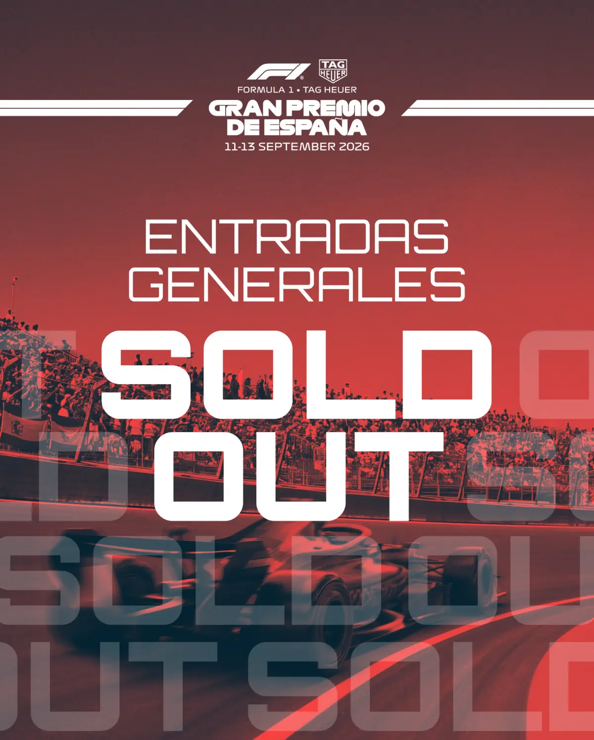 Sold out entradas generales