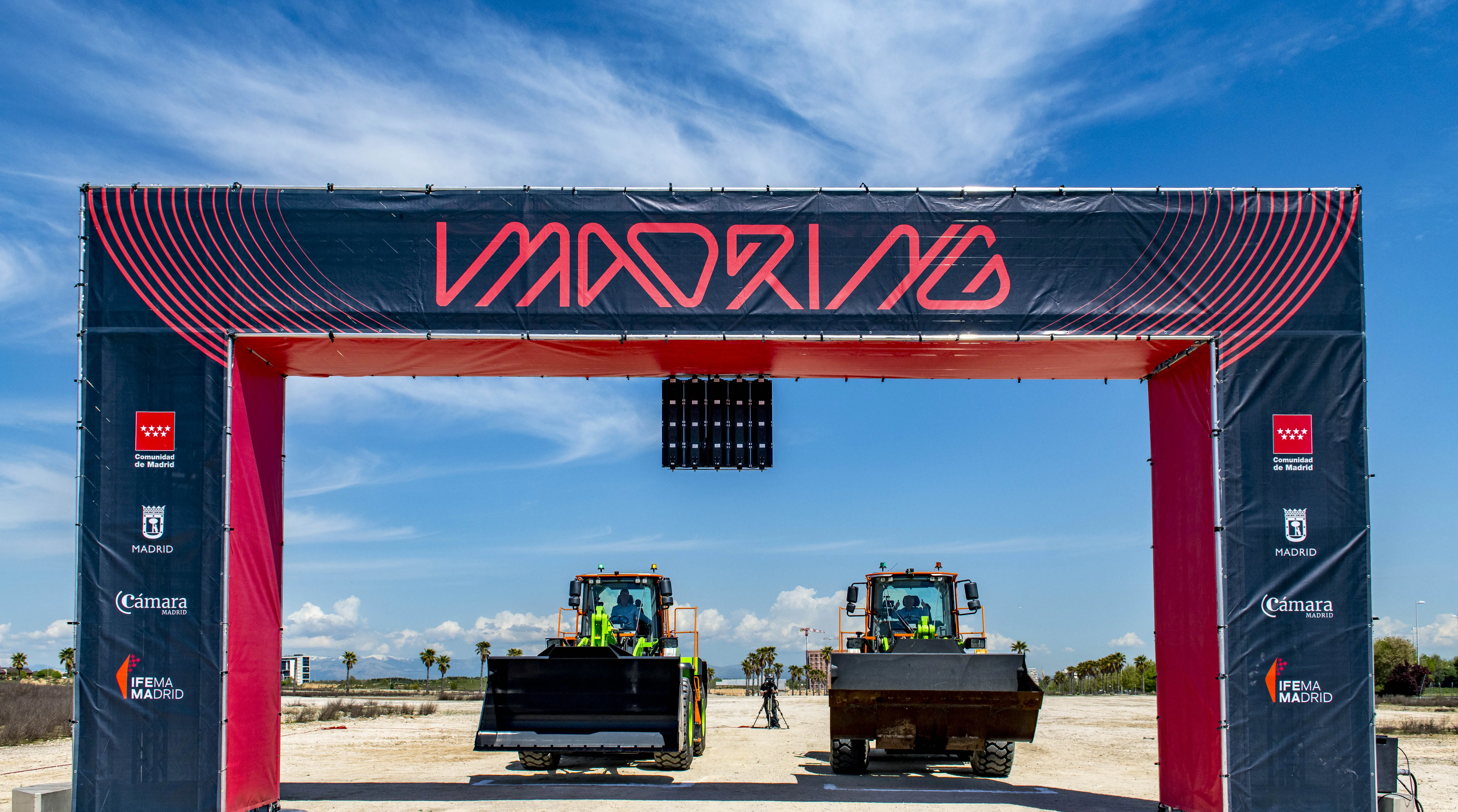 Arco en el evento primera piedra en MADRING