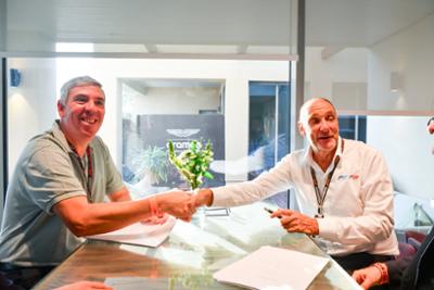 Bruno Michel y José Vicente de los Mozos