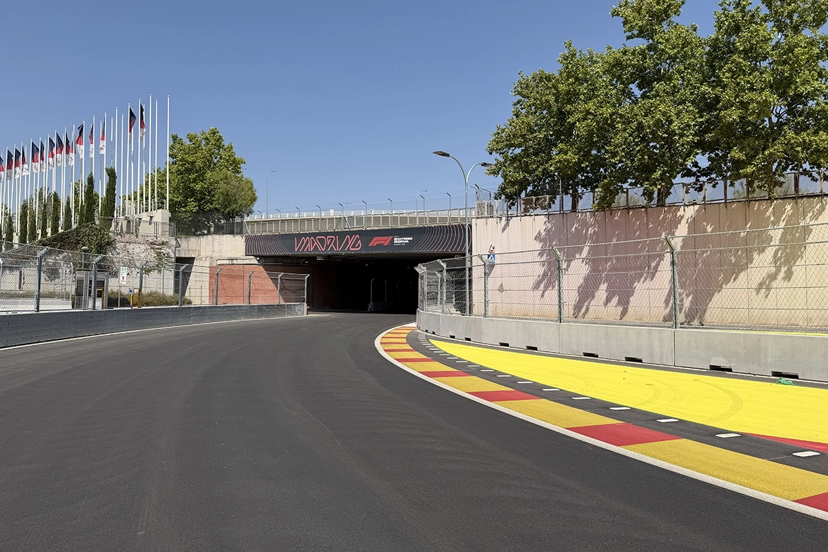 Curva en MADRING