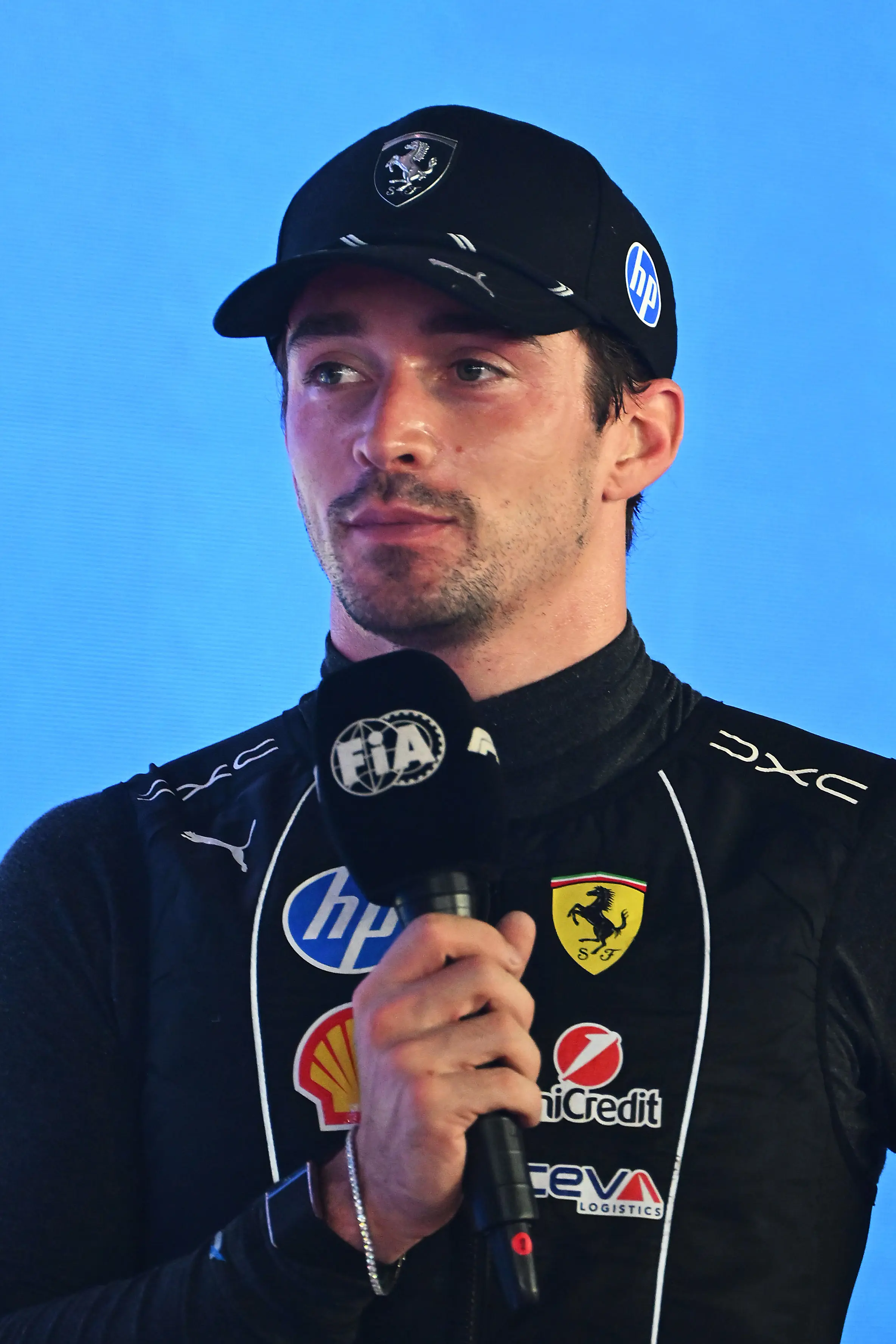Leclerc en gp Singapur.