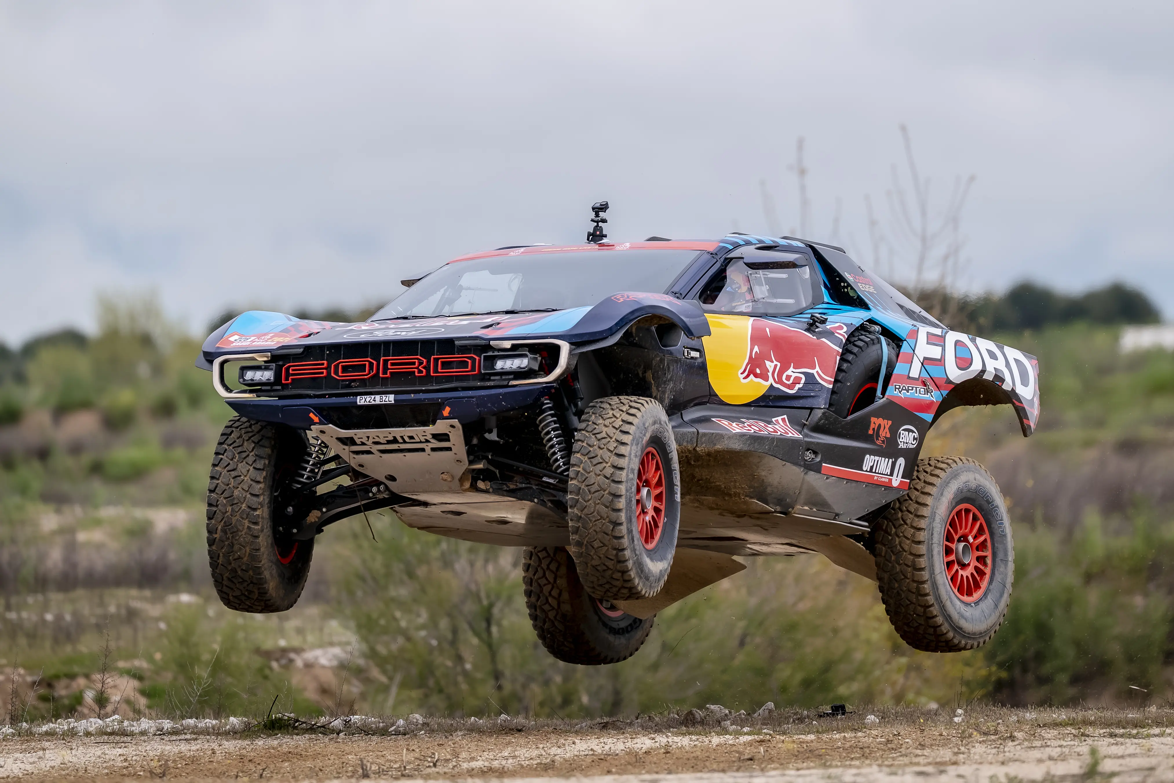 Redbull raptor ford in the circuit in MADRING
