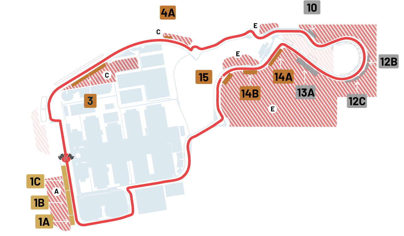 Mapa del circuito