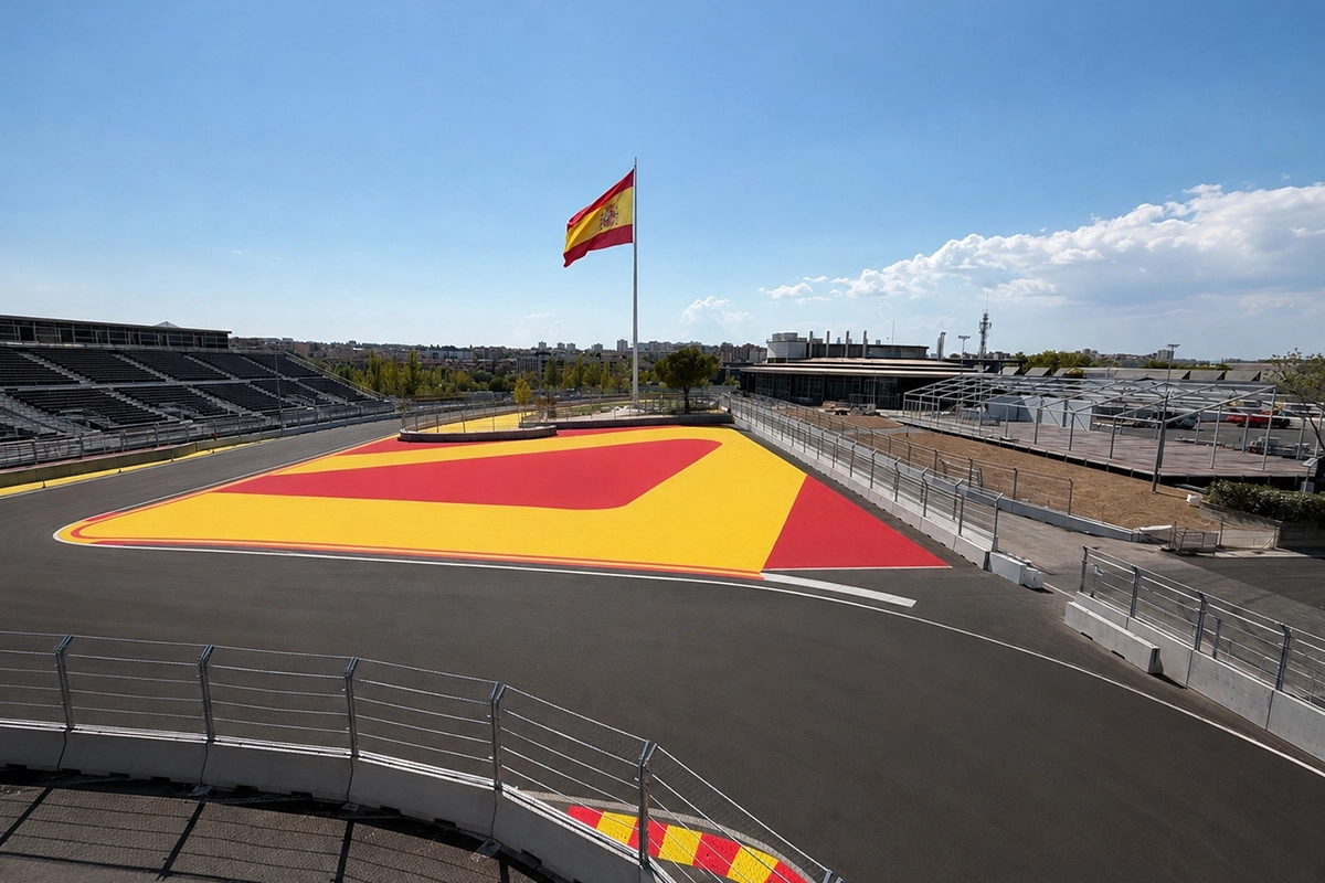 Curva en MADRING